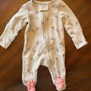 Carter's Little Bird 2-Way Zip Sleep & Play
